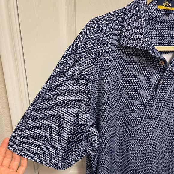 The Open Pattern Golf Polo - Picture 6 of 13